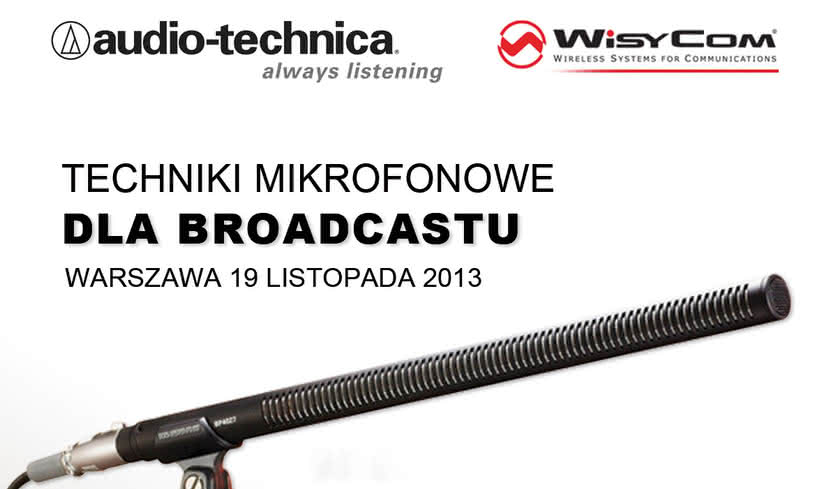 Szkolenie „Techniki mikrofonowe dla broadcastu” 