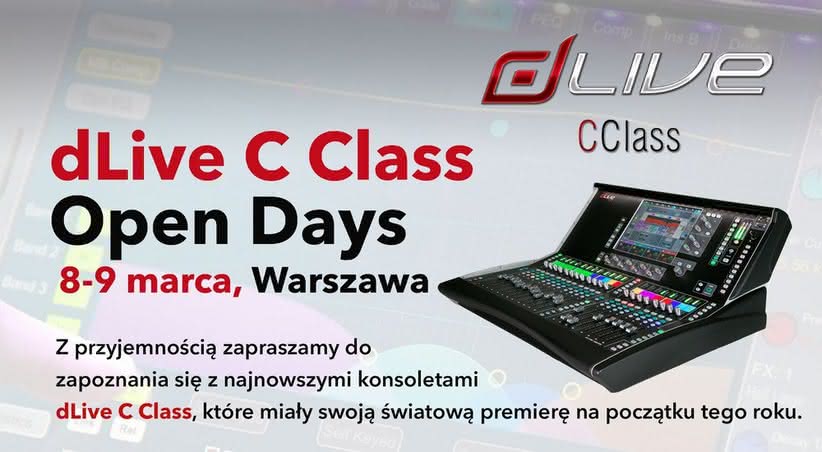 dLive C Class Open Days 