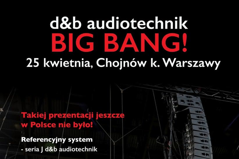 d&b audiotechnik BIG BANG! 