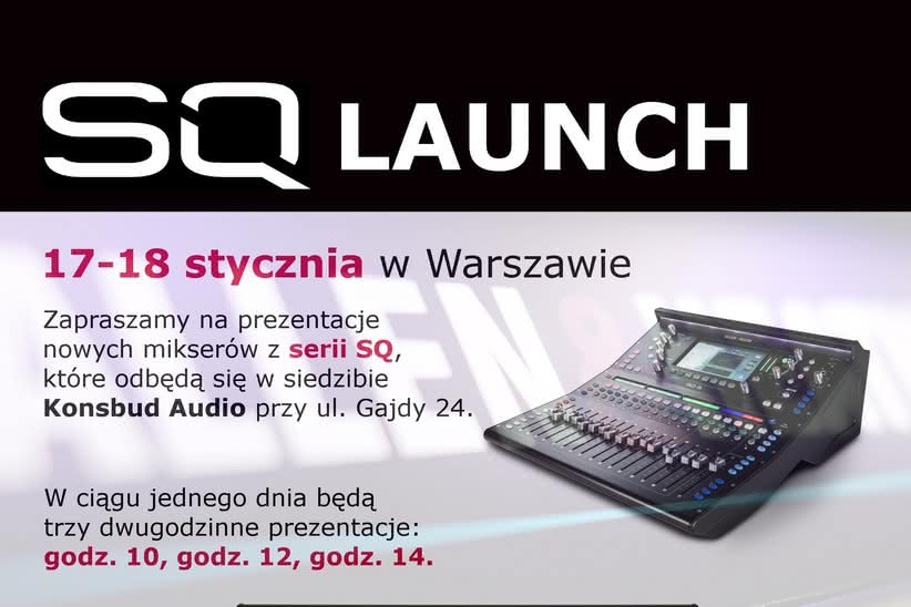 SQ launch – prezentacje w Warszawie 