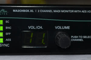 MA2CHBOX.XL - wzmacniacz słuchawkowy/konwerter sygnałów MADI 