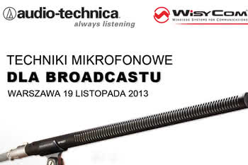 Szkolenie „Techniki mikrofonowe dla broadcastu” 