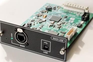 Karta MADI-USB Combo Card do „małych” Soundcraftów 
