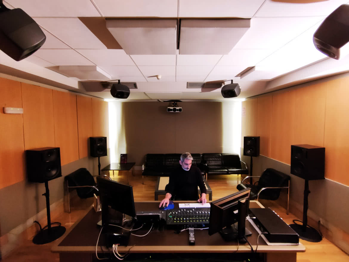 Genelec S360 w pierwszym w Hiszpanii studio z certyfikatem Dolby Atmos Home