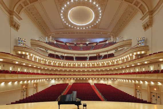 Akustyka budowlana. Sale Świata. Carnegie Hall 