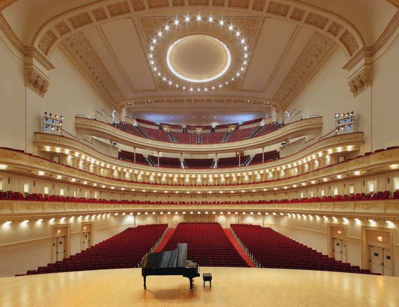 Akustyka budowlana. Sale Świata. Carnegie Hall 