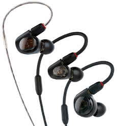 Audio-Technica prezentuje nowe odsłuchy douszne: ATH-E70, ATH-E50 i ATH-E40 