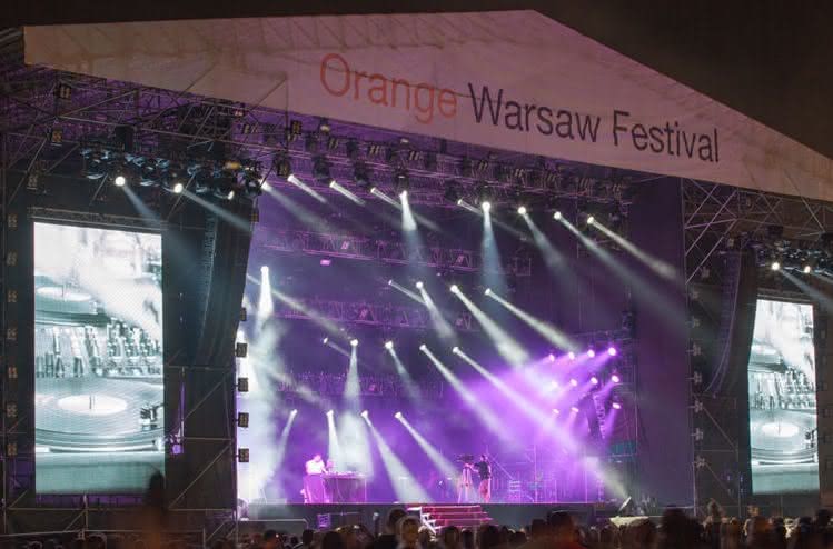 JBL VTX na Orange Warsaw Festival 