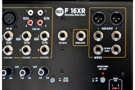 F 16XR - mikser analogowy z procesorem efektów