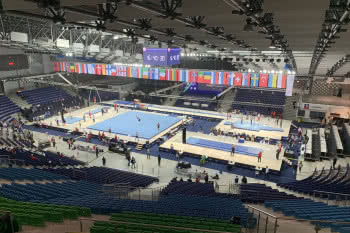 System d&b audiotechnik na Mistrzostwach Europy w Gimnastyce Sportowej 