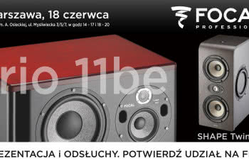 Polska premiera Focal Trio 11be i pokaz linii Focal Shape 