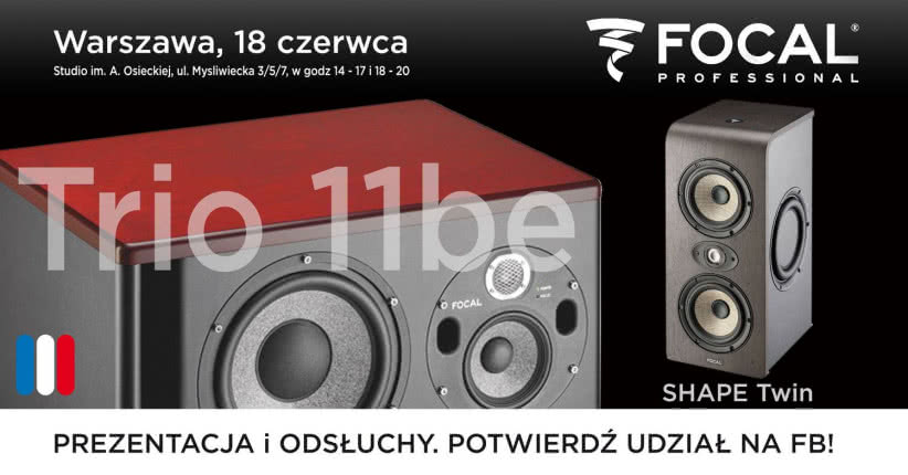 Polska premiera Focal Trio 11be i pokaz linii Focal Shape 