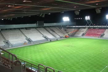 Nagłośnienie Dynacord na stadionie Cracovii 